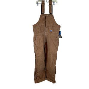 NWT Polar King Waterproof Insulated Bib Overall Double Knee Lot 276.28 sz Large